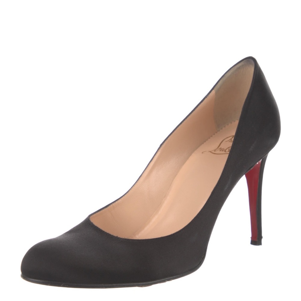Christian Louboutin Satin Pumps